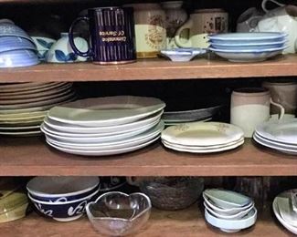 WST026 Various Ceramic Dishes, Glassware & More