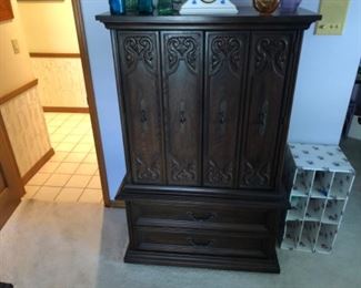 Spanish Colonial solid wood bedroom suite