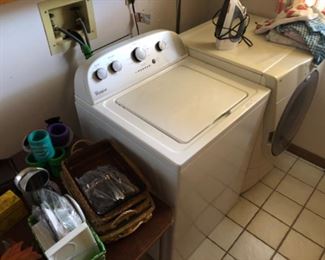 Whirlpool washer and dryer