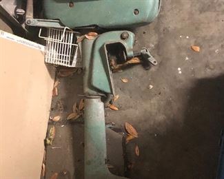 Vintage Buccaneer Outboard motor