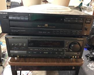 Vintage Stereo Equipment, Technics & Sony.