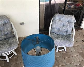 More outdoor furniture...