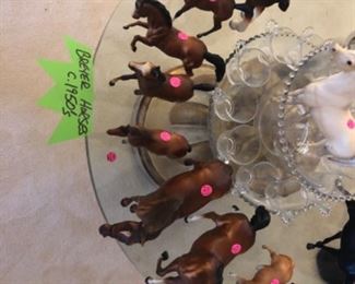Collection of 1960’s Breyer Horses.