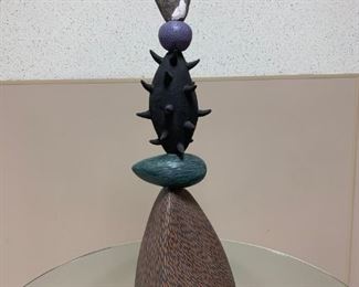Sue Papa, "Prickly Pear", ceramic, produced 1999, purchased 2000, 9 x 29.

