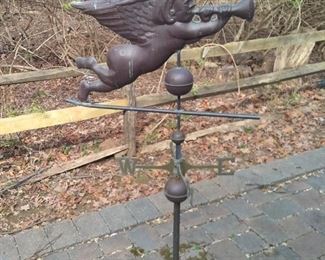 Adorable Metal Weather Vane