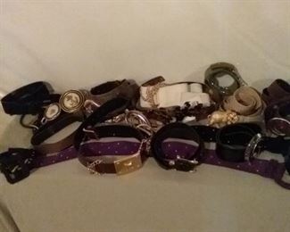 Assortment of Ladies Fashion Belts