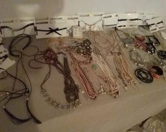 Costume Jewelry Necklaces and Bracelets