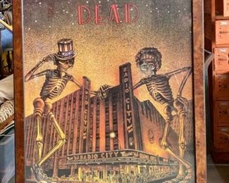 Large 4' x 5' Grateful Dead Concert Poster