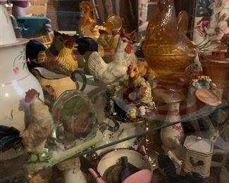 Vintage chicken collection