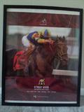 Framed Street Sense Poster
2007 Kentucky Derby Winner Street Sense Poster with jockey Calvin Borel.