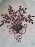 Bronze Floral Wall Decoration
Size: 28"W x 30"H