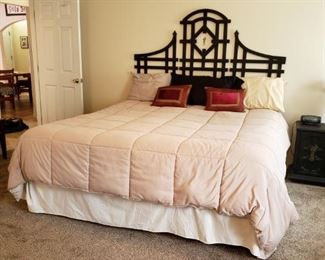 $295 - King Bed, includes bedding & pillows.