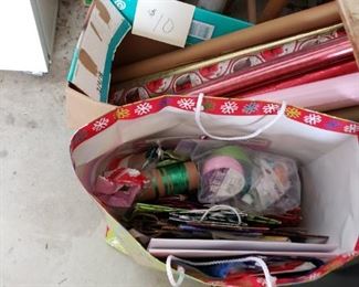 $10 for all bags, ribbons and wrapping paper