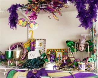 $25 for all mardi gras items shown