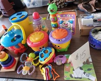 $15 for all toys shown