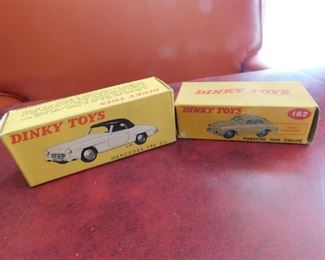 Dinky Mercedes and Porsche in Original Box