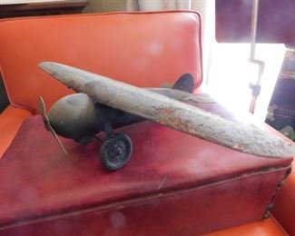 Early Pressed Steel Airplane
