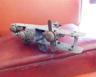 Early Pressed Steel Bi-Plane