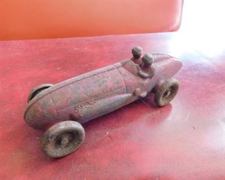 Arcade/Hubley Cast Iron Two Man Racer 