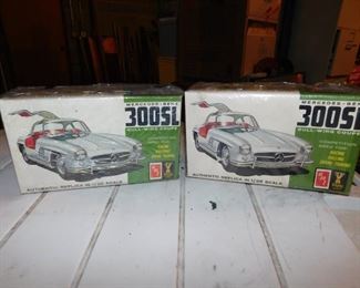 Vintage AMT Mercedes 300SL Model Kits