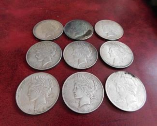 Silver Peace Dollars