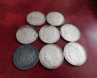 Silver Morgan Dollars