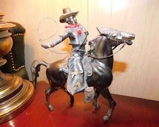 Vintage K&O Cowboy Statue