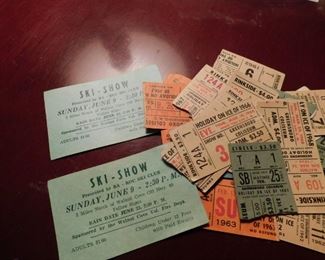 Vintage Holiday on Ice Ticket Stubs