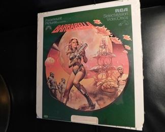 Lots of Vintage VideoDiscs(Barberella and more)