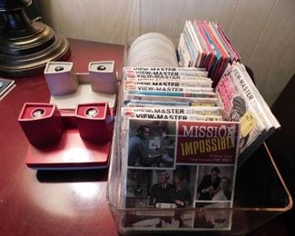 Numerous Viewmasters and Viewmaster Reels