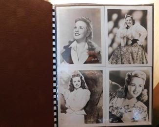 Scrapbook with Movie Star Premium Photos