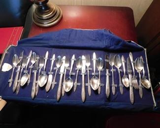 Silverplated Flatware Set