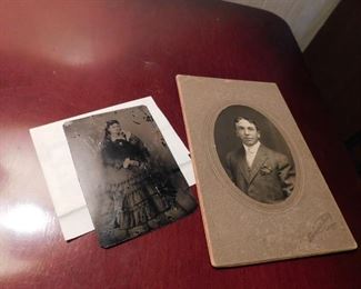 Tintype and Cabinet Photo