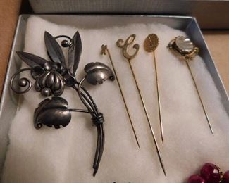 Sterlin Pins/Stickpins