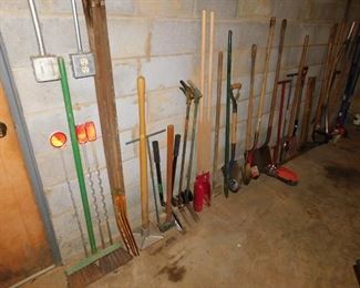 Numerous Yard and Garden Tools 