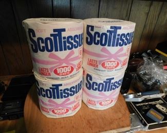 Rare Vintage Scottissue Rolls(1978) 