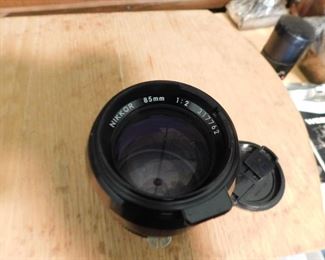 Nikkor 85mm 1:2 Lens