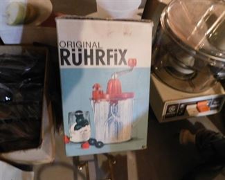 Vintage Ruhrfix Hand Mixer in Original Box 