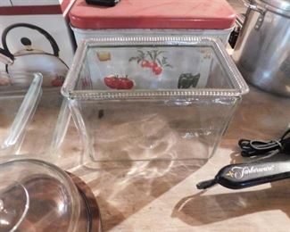 Glass Water Container