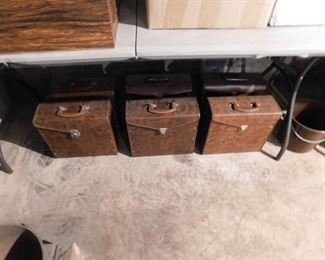 Vintage Record Cases