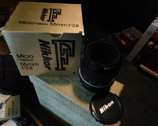 Nikkor Micro 55mm f/28 Lens