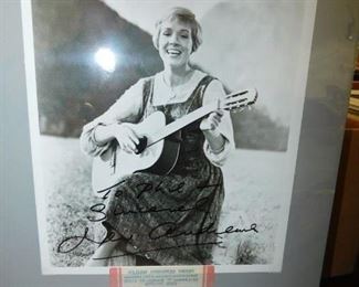 Julie Andrews 8x10 Autograhed Promo Photo