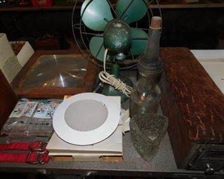 Old Oil Jar/Magnifier