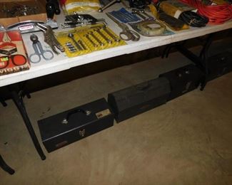Old Metal Tool Boxes