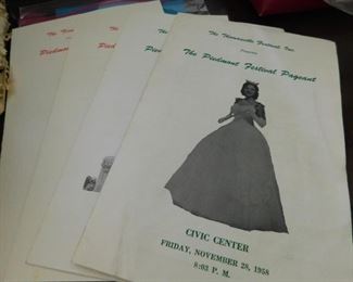 Thomasville Beauty Pageant Programs