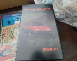 Vintage XR4TI Advertising Tape