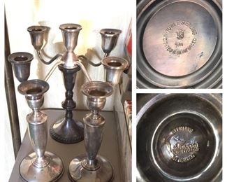 Sterling Weighted Candlesticks