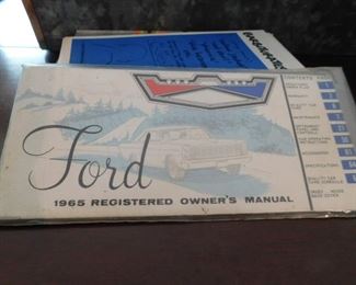 1965 Ford Owners Manual