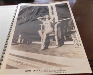 Old 8"x10" Pinup Girl Photographs(Betty Grable and more) 