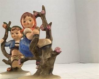 Hummel Figurines - "Apple Tree Boy" & "Apple Tree Girl" https://ctbids.com/#!/description/share/363865
